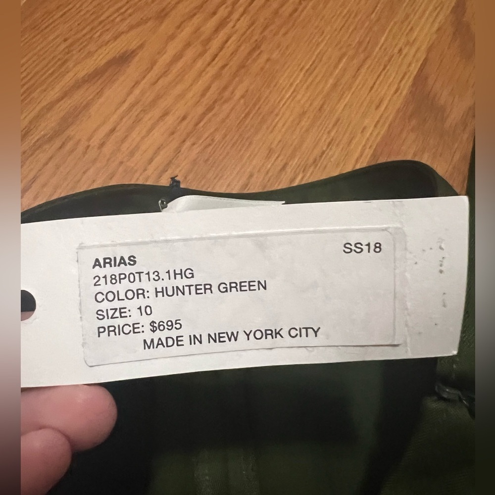 Arias New York Trouser in Hunter Green Size 10​​ - Picture 5 of 6